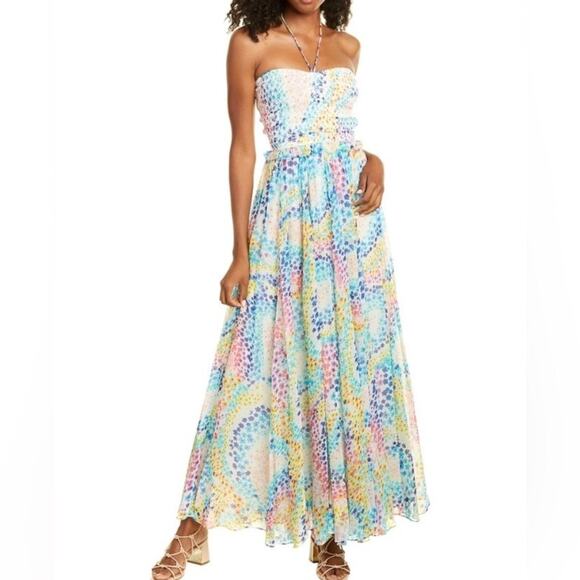 Rococo Sand NWT Okimi Multicolor Maxi Dress - Picture 3 of 10